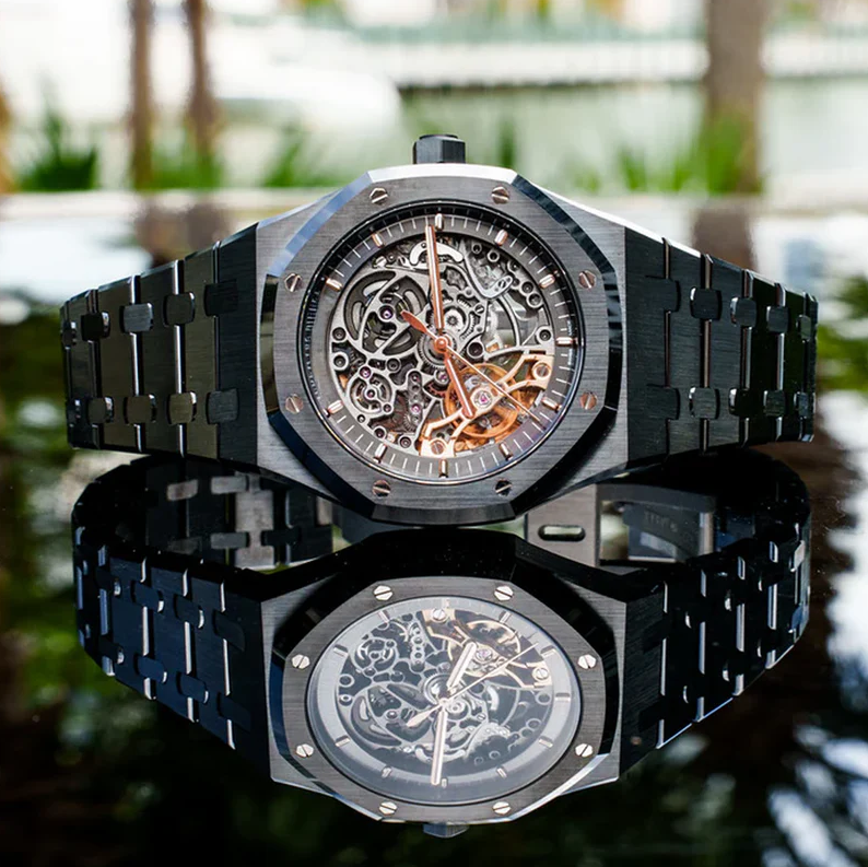 Luxury Watch - Oak Phantom Black