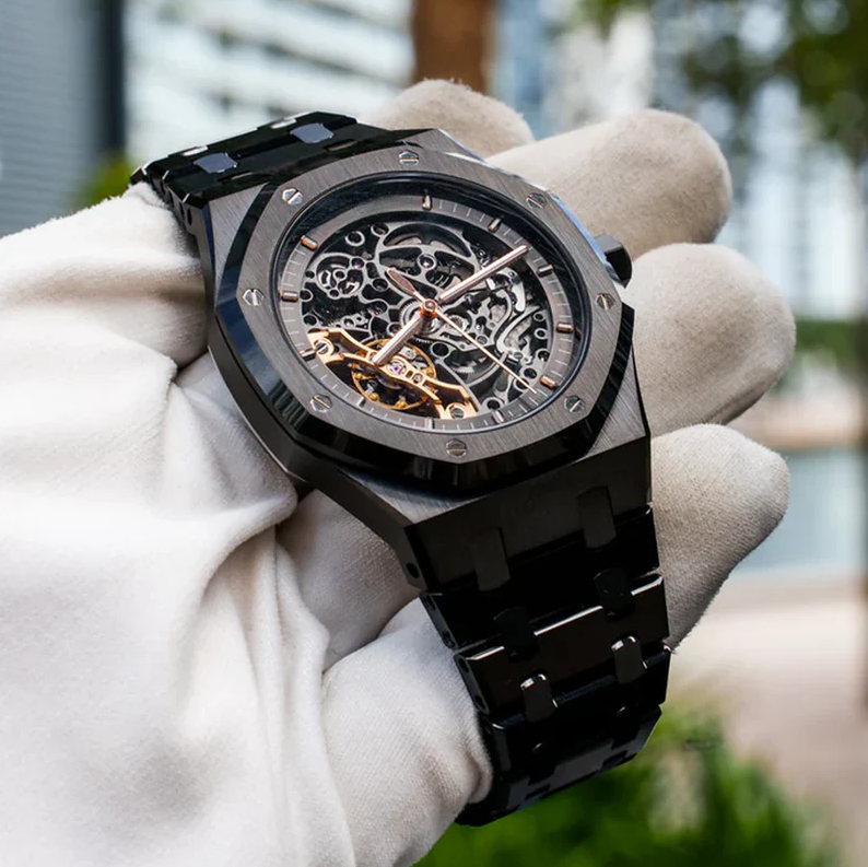 Luxury Watch - Oak Phantom Black