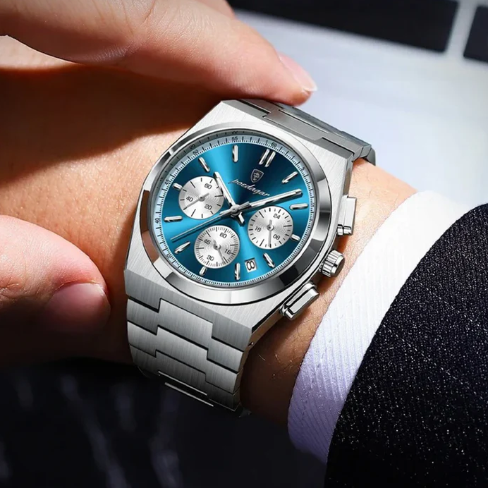 Luxury Watch - Turquoise Chrono Master