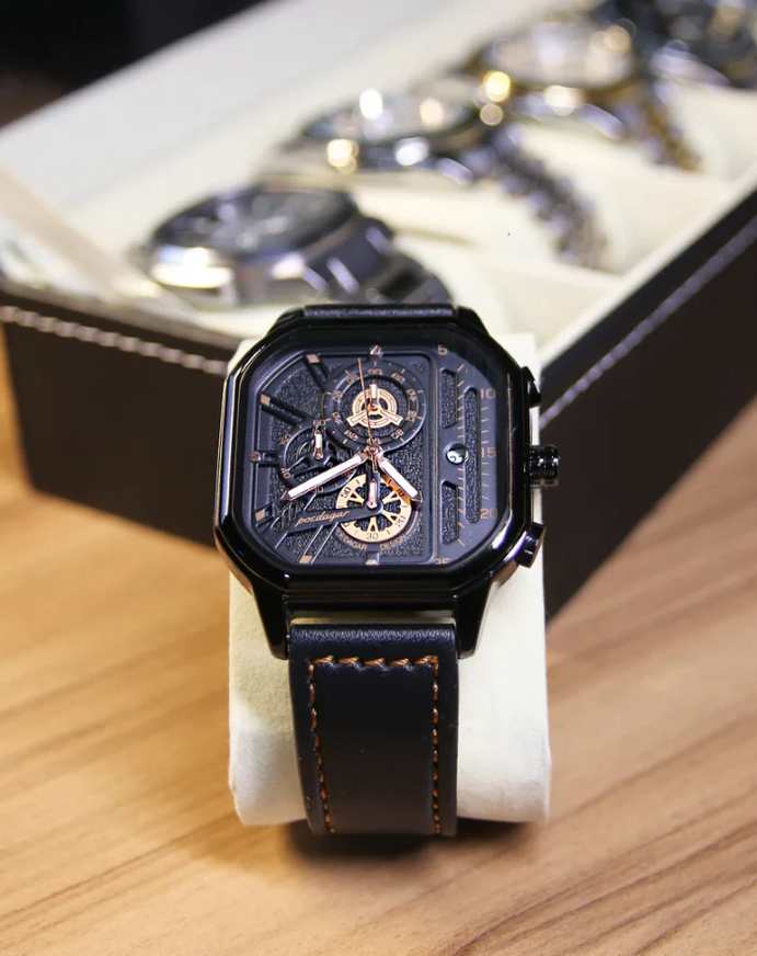 Luxury Watch - Skeleton Square Master