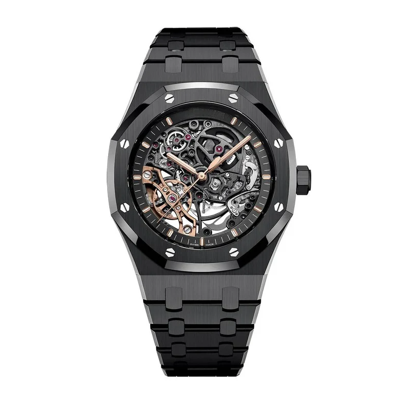 Luxury Watch - Oak Phantom Black