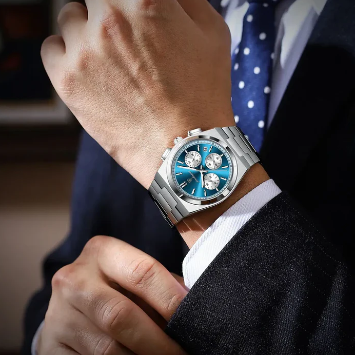 Luxury Watch - Turquoise Chrono Master