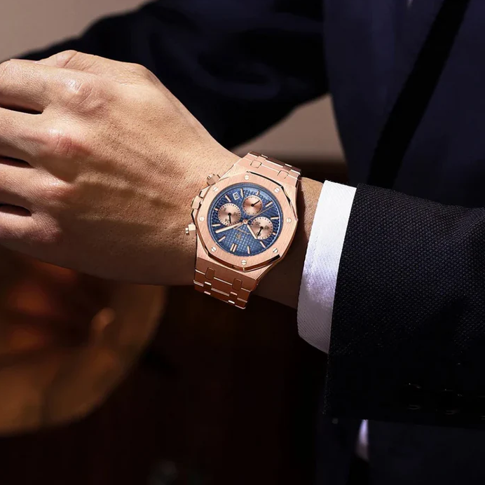 Luxury Watch - Royal Oak Rose Gold