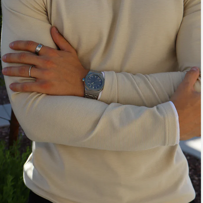 Luxury Watch - Royal Oak Blue Steel