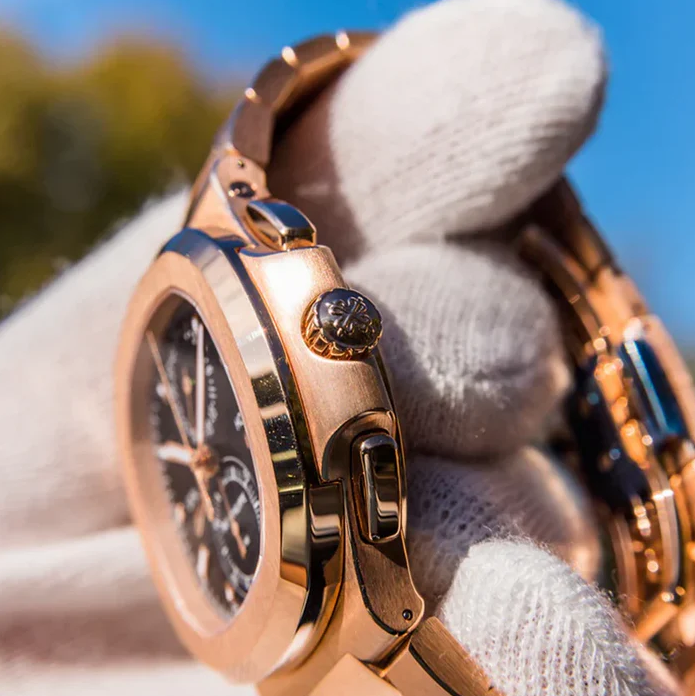 Luxury Watch - Rose Gold Nautilus Elite